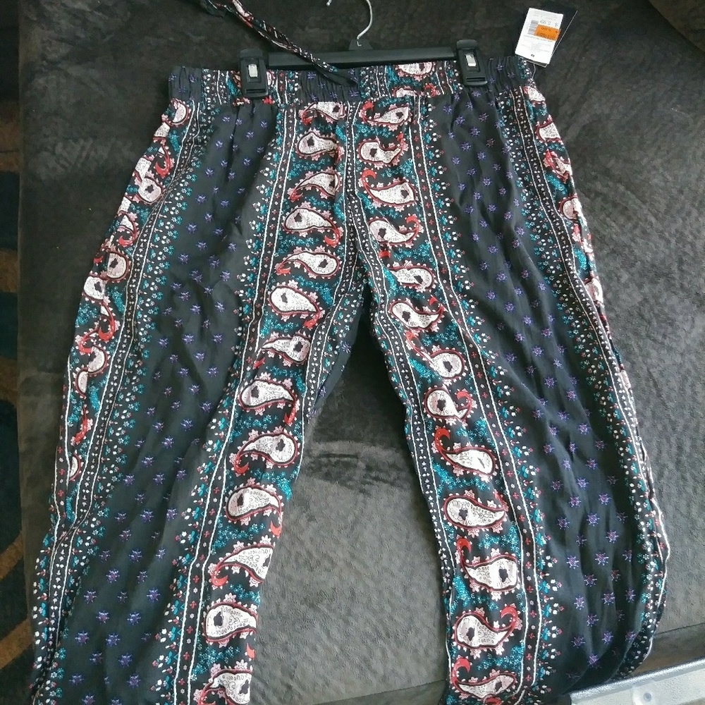 Casual print pants